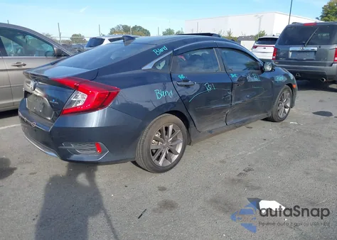 2021 Honda Civic Ex z USA, uszkodzony, nr VIN 19XFC1F39ME000861